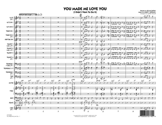 You Made Me Love You (I Didn't Want to Do It) - Conductor Score (Full Score)