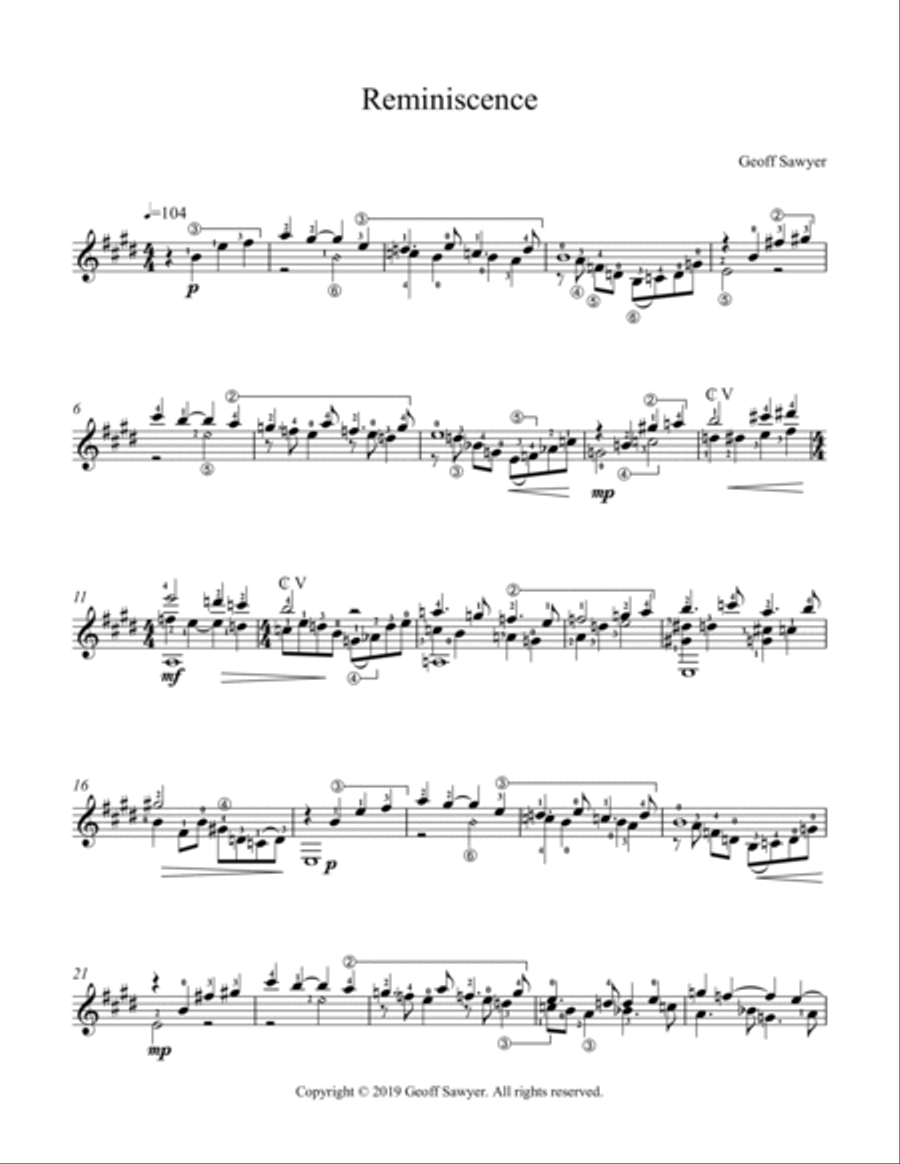 A Journey on Strings A Journey on Strings Acoustic Guitar scores gallery preview page 6