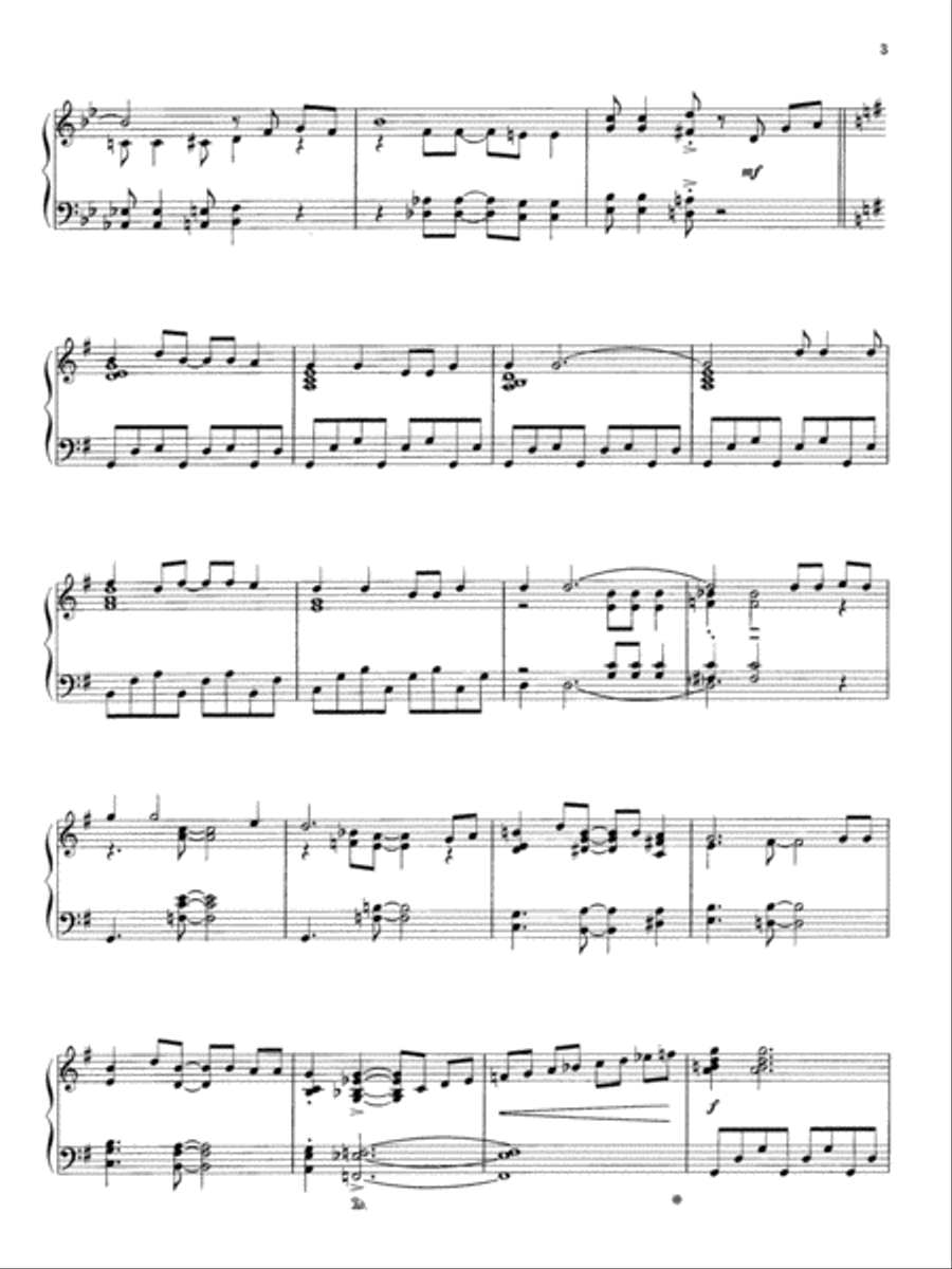 Spiritual Jazz Piano Solo scores gallery preview page 3