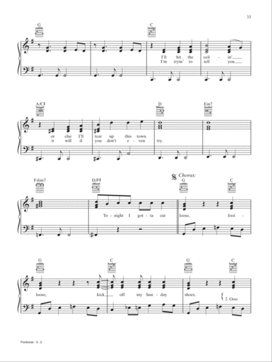 Alfred's Easy Piano Songs -- Movie Hits Piano, Vocal, Guitar scores gallery preview page 6