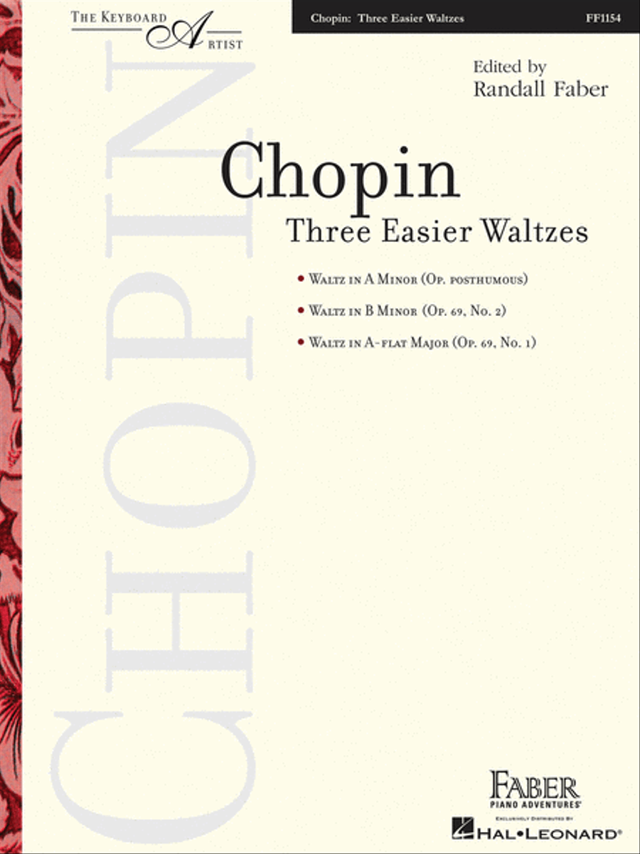 Book cover for Three Easier Waltzes