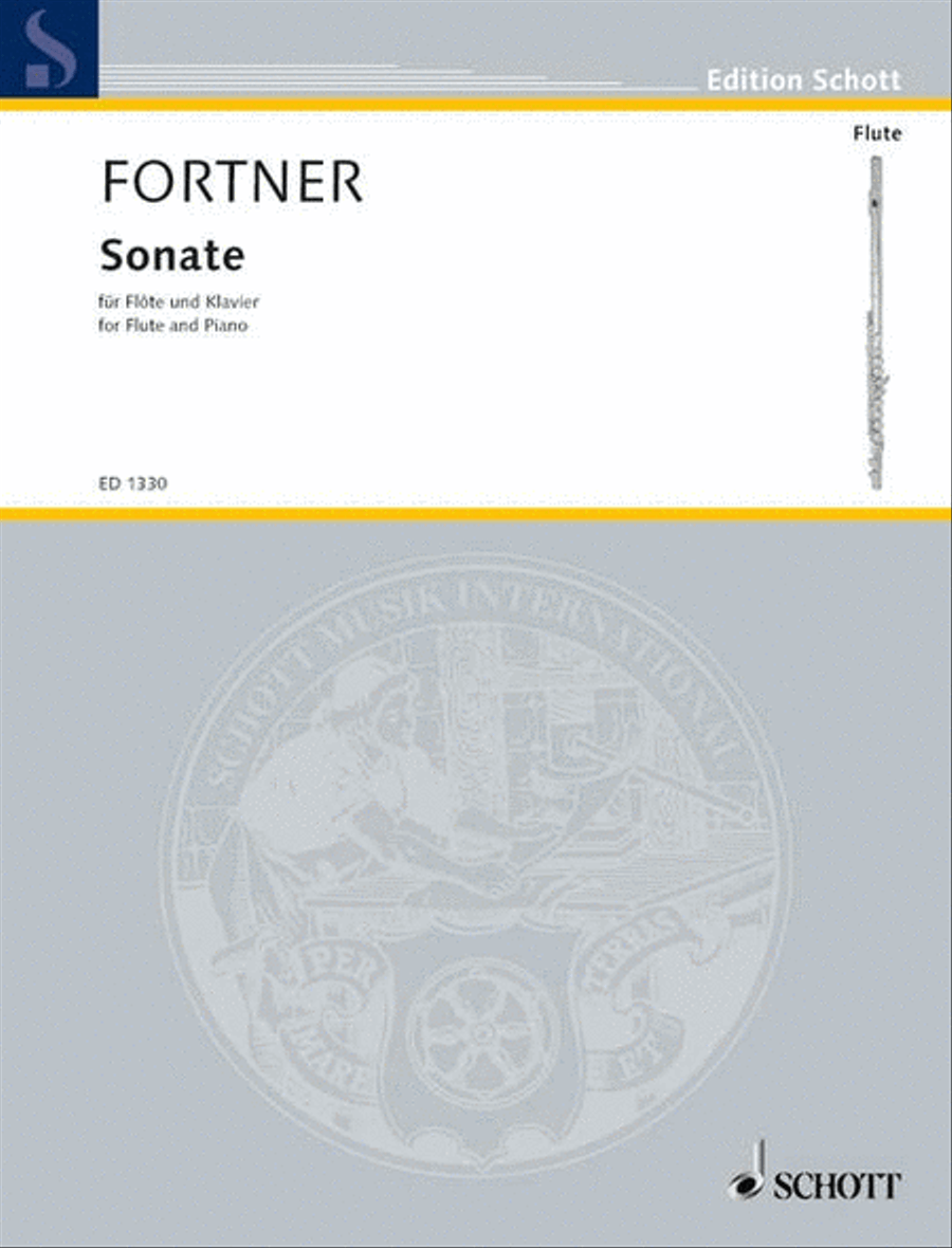 Sonata Flute Solo scores gallery preview page 1