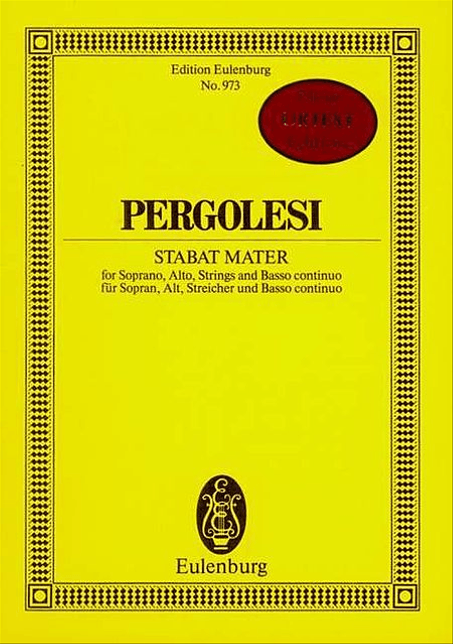 Stabat Mater Choir scores gallery preview page 1