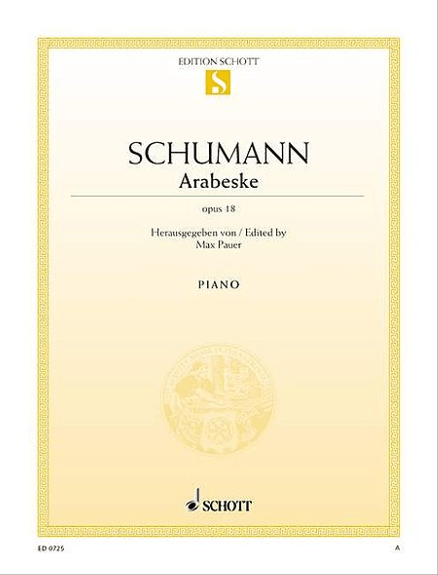 Arabesque Op. 18 Arabesque Op. 18 Piano Solo scores gallery preview page 1