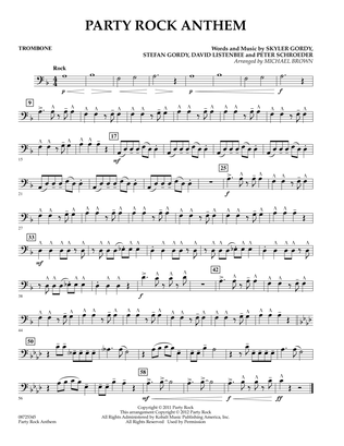 Party Rock Anthem - Trombone