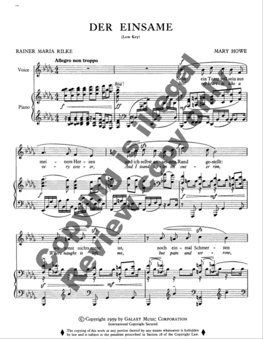 German Songs High Voice scores gallery preview page 12