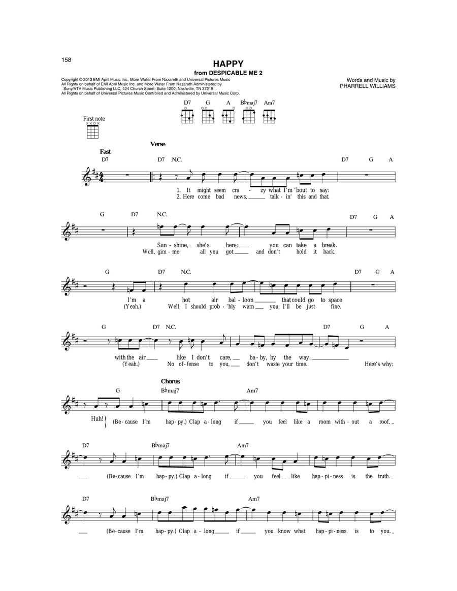 Happy Mandolin scores gallery preview page 1