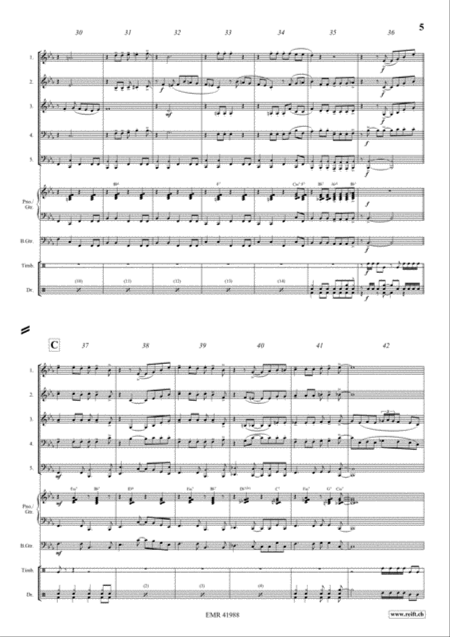 Ruby Woodwind Quintet scores gallery preview page 5