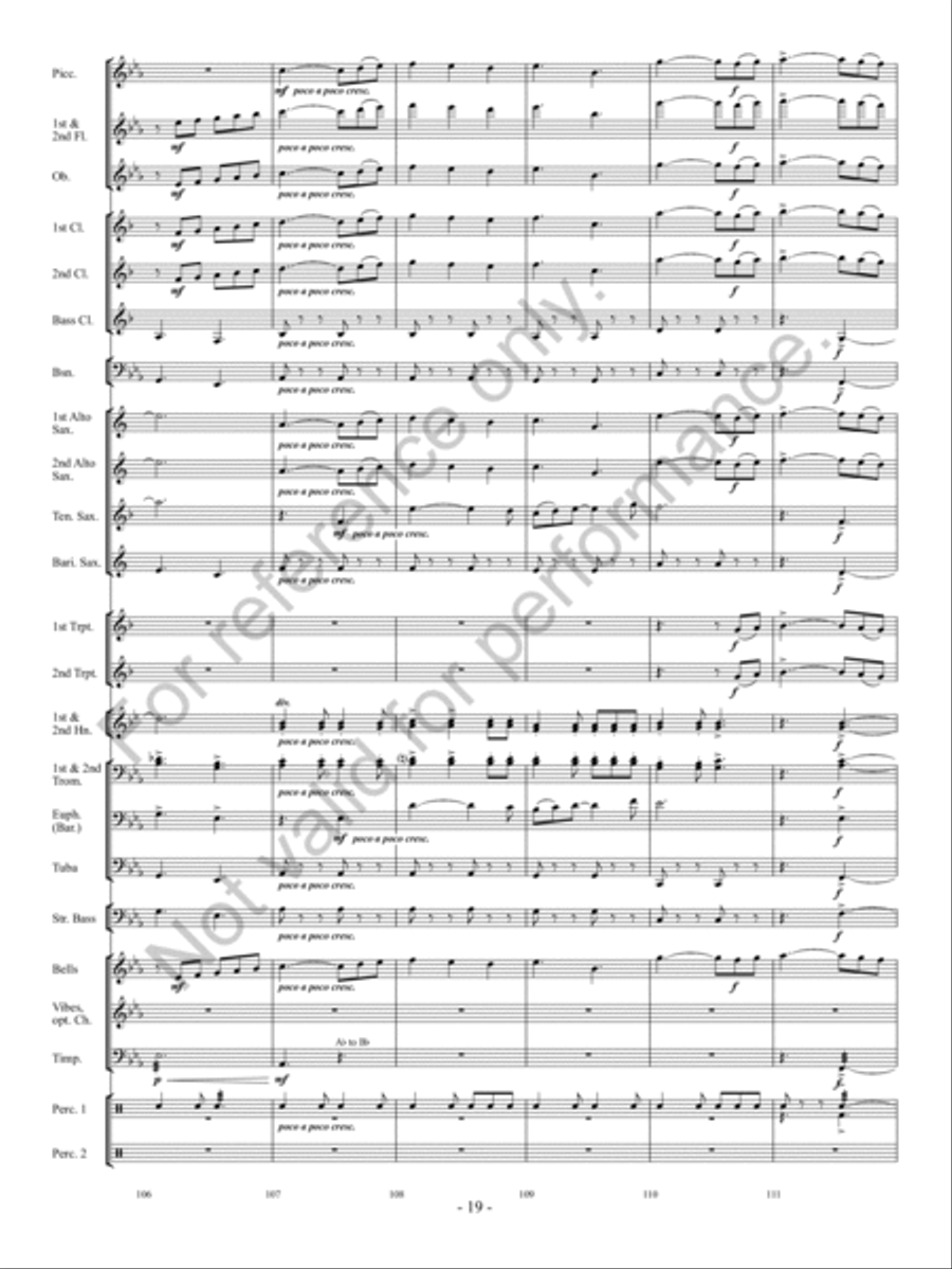 As Spring Arrives As Spring Arrives Concert Band scores gallery preview page 18