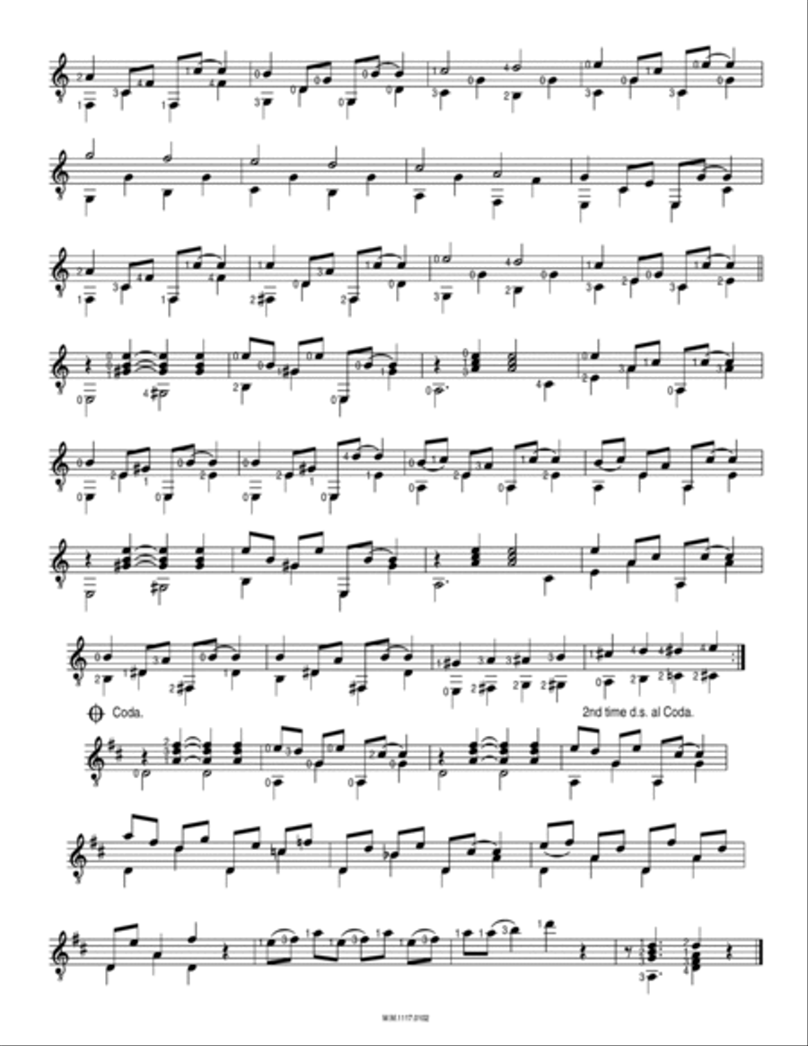 The Last Straw Rag Acoustic Guitar scores gallery preview page 2