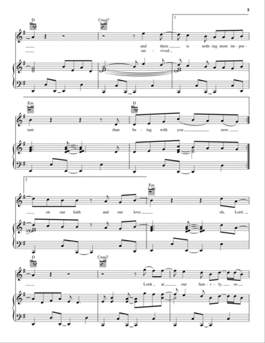 Home For The Holidays Home For The Holidays Piano, Vocal, Guitar scores gallery preview page 3