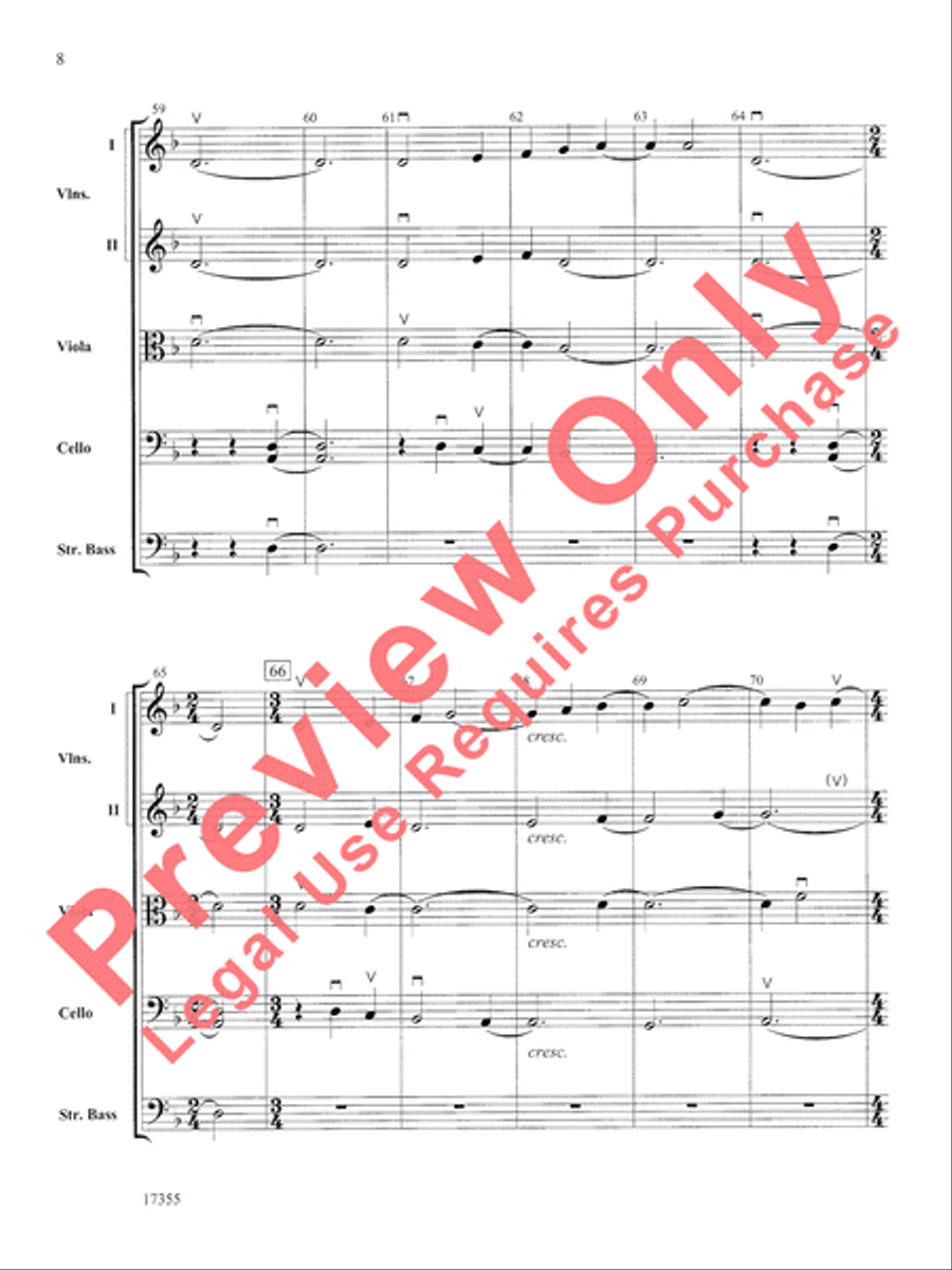 Mantras String Orchestra scores gallery preview page 9