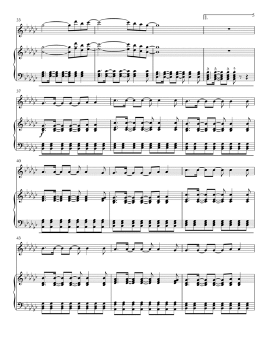 A Sky Full Of Stars Small Ensemble scores gallery preview page 5
