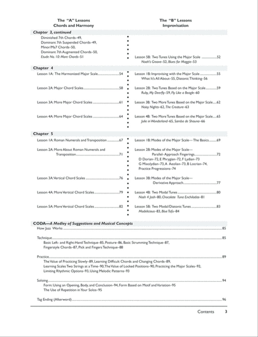 Complete Jazz Guitar Method Electric Guitar scores gallery preview page 3