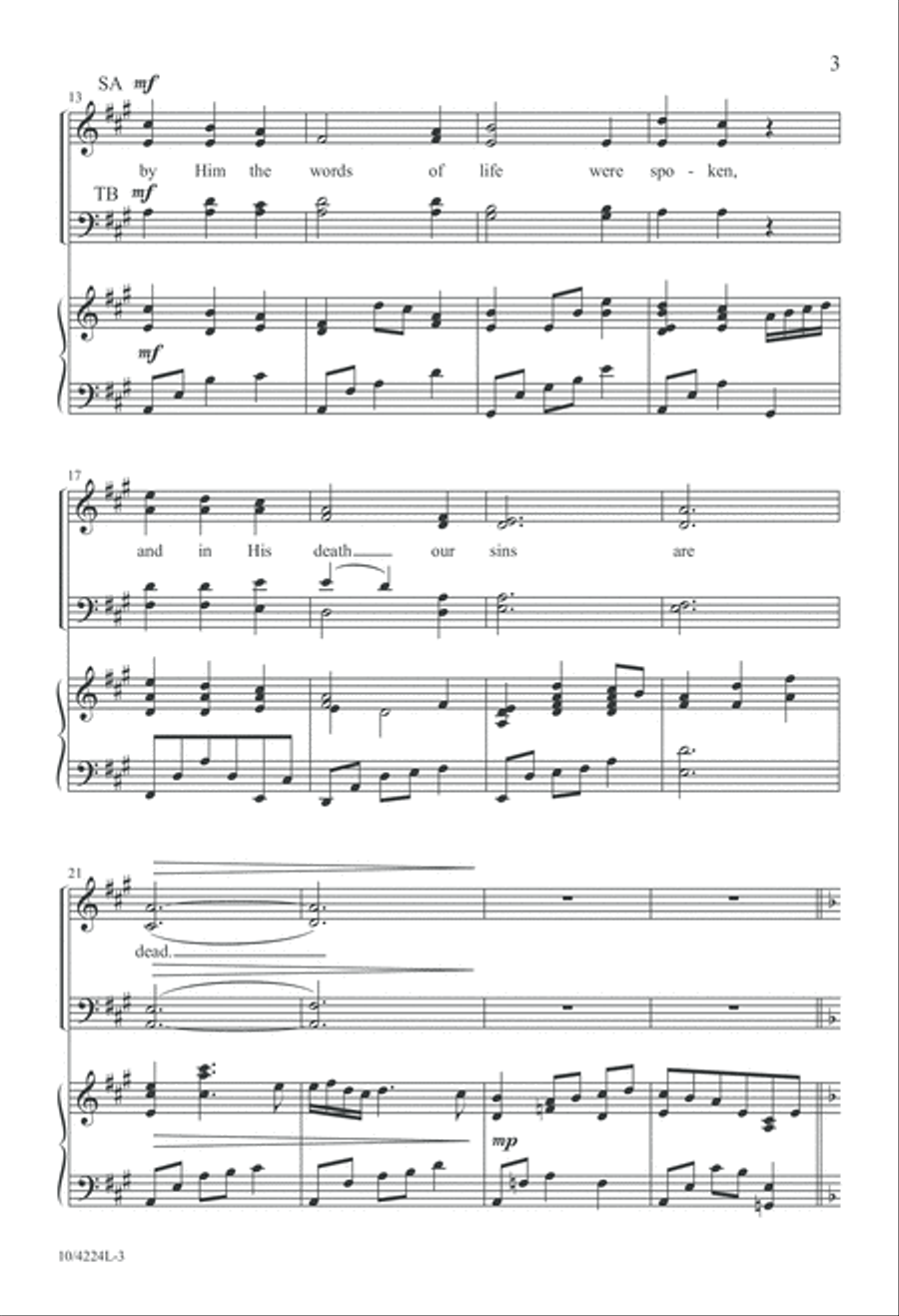 Bread of the World 4-Part scores gallery preview page 4