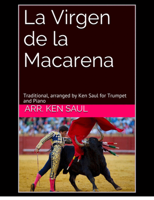 Book cover for La Virgen de la Macarena for Trumpet (Bb or Eb) and Piano