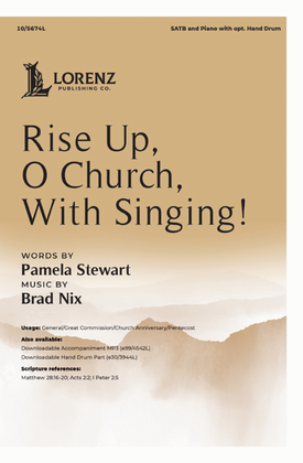 Book cover for Rise Up, O Church, With Singing!