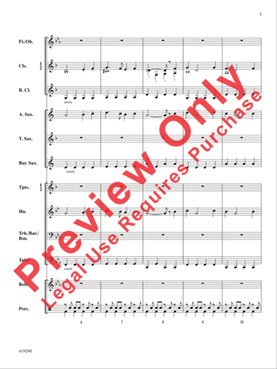 The Collegiate The Collegiate Concert Band scores gallery preview page 4
