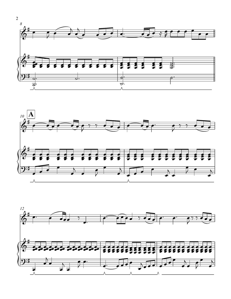 Perfect Violin Solo scores gallery preview page 4