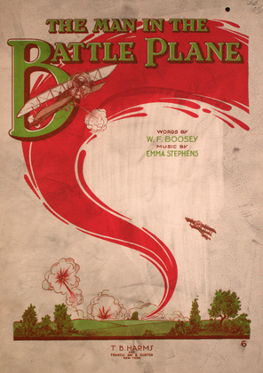 Book cover for The Man in the Battle Plane