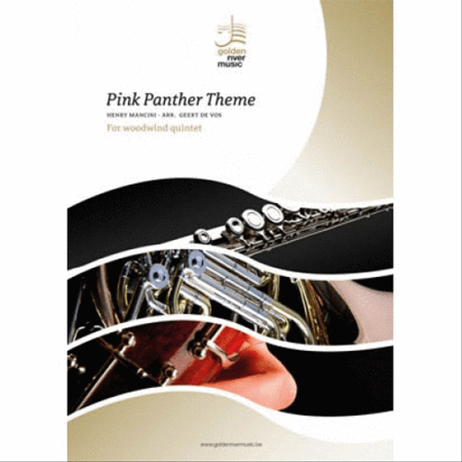 Pink Panther Theme Woodwind Quintet scores gallery preview page 1