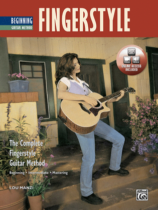 Book cover for Beginning Fingerstyle Guitar (Book & Audio)