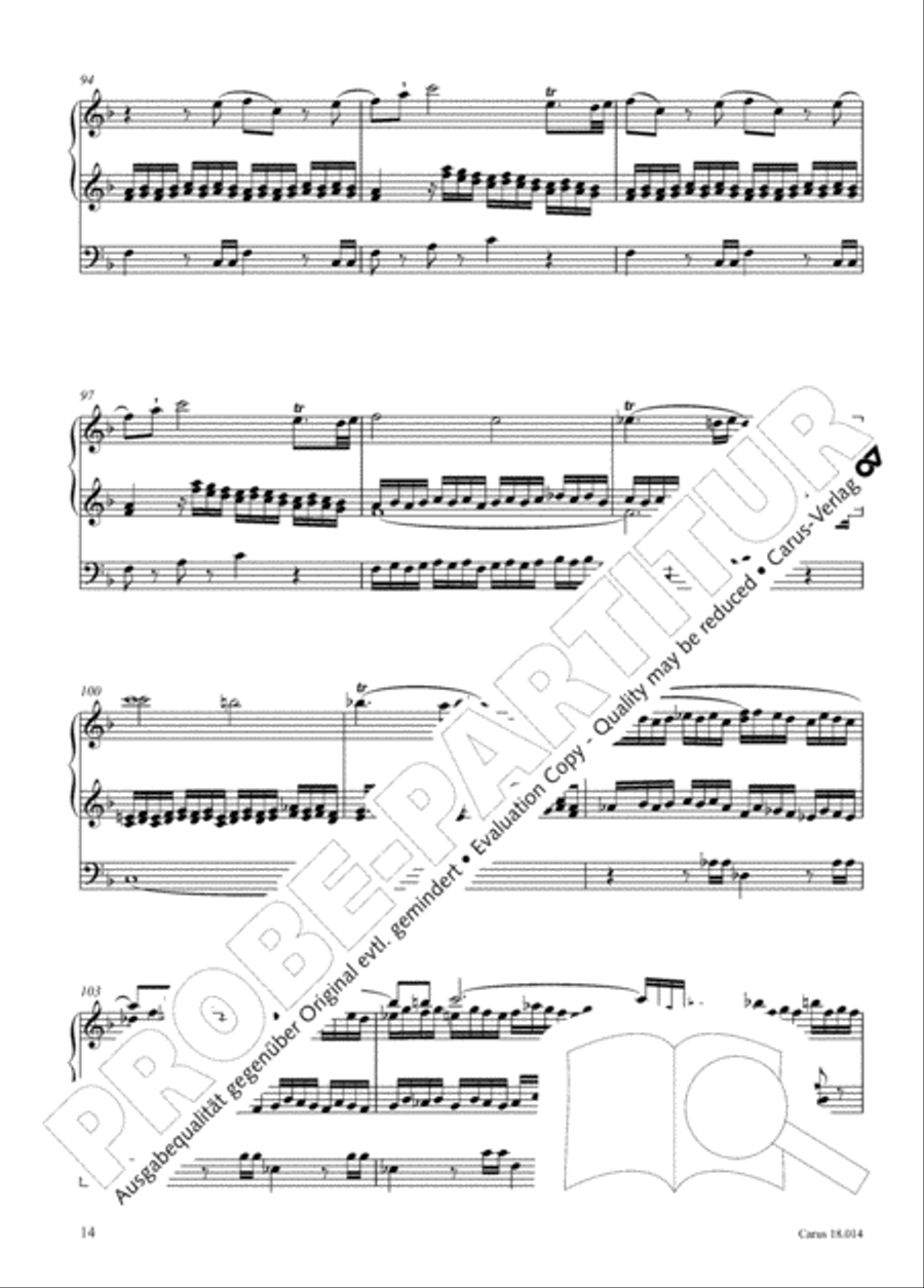 W. A. Mozart: Three organ works Organ scores gallery preview page 15