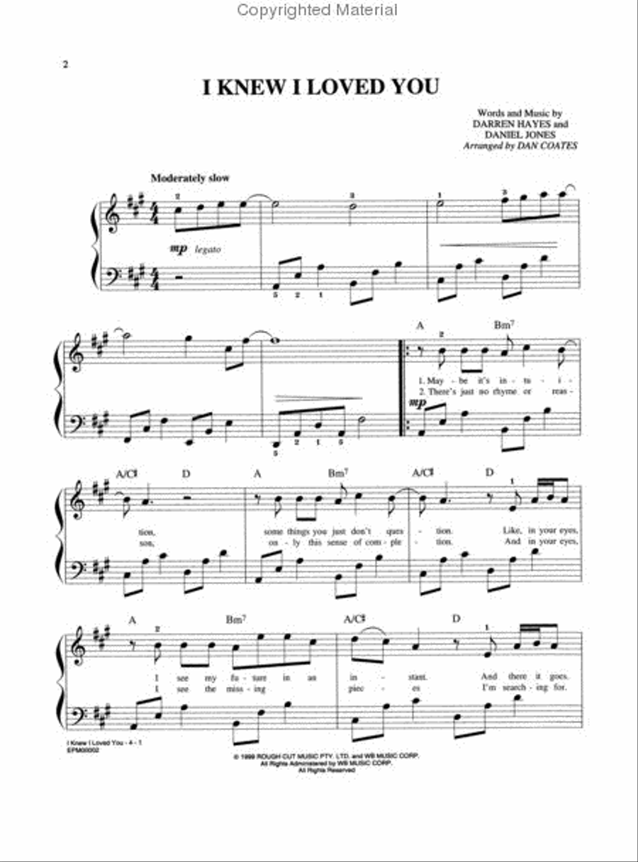I Knew I Loved You Small Ensemble scores gallery preview page 2