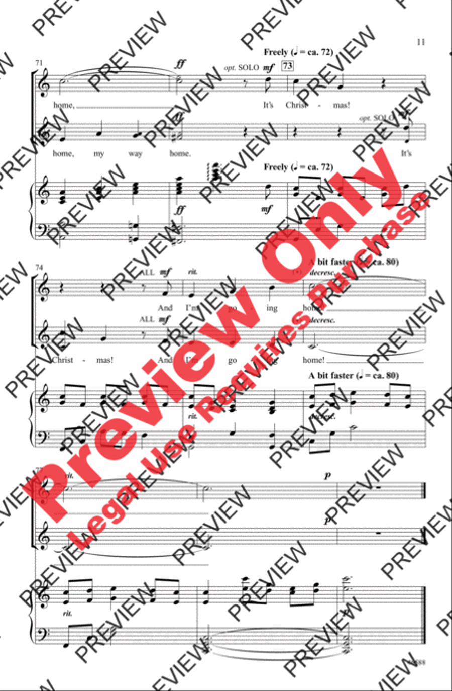 My Christmas Tree My Christmas Tree 2-Part scores gallery preview page 10
