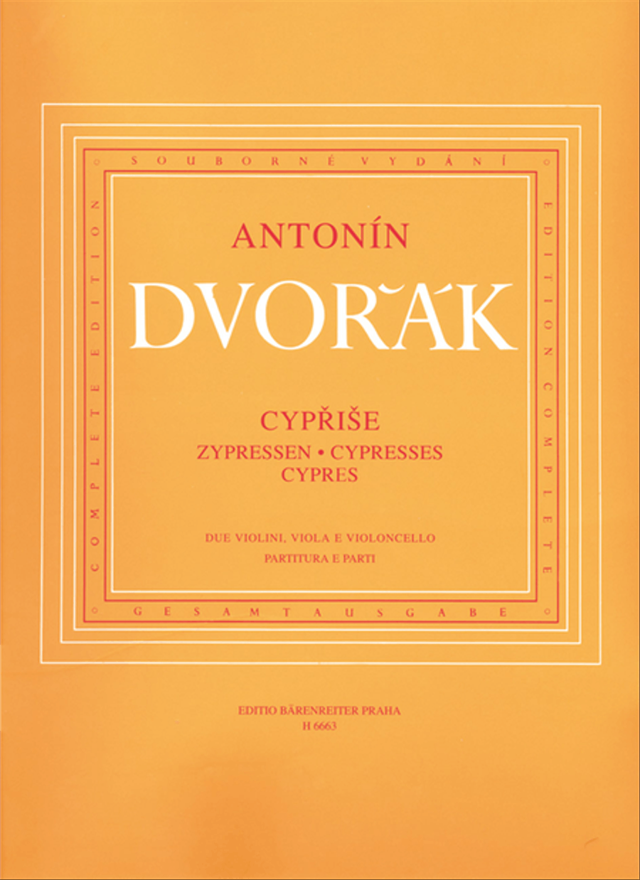 Zypressen String Quartet scores gallery preview page 1