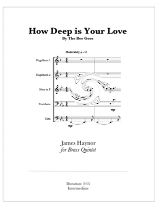 Book cover for How Deep Is Your Love
