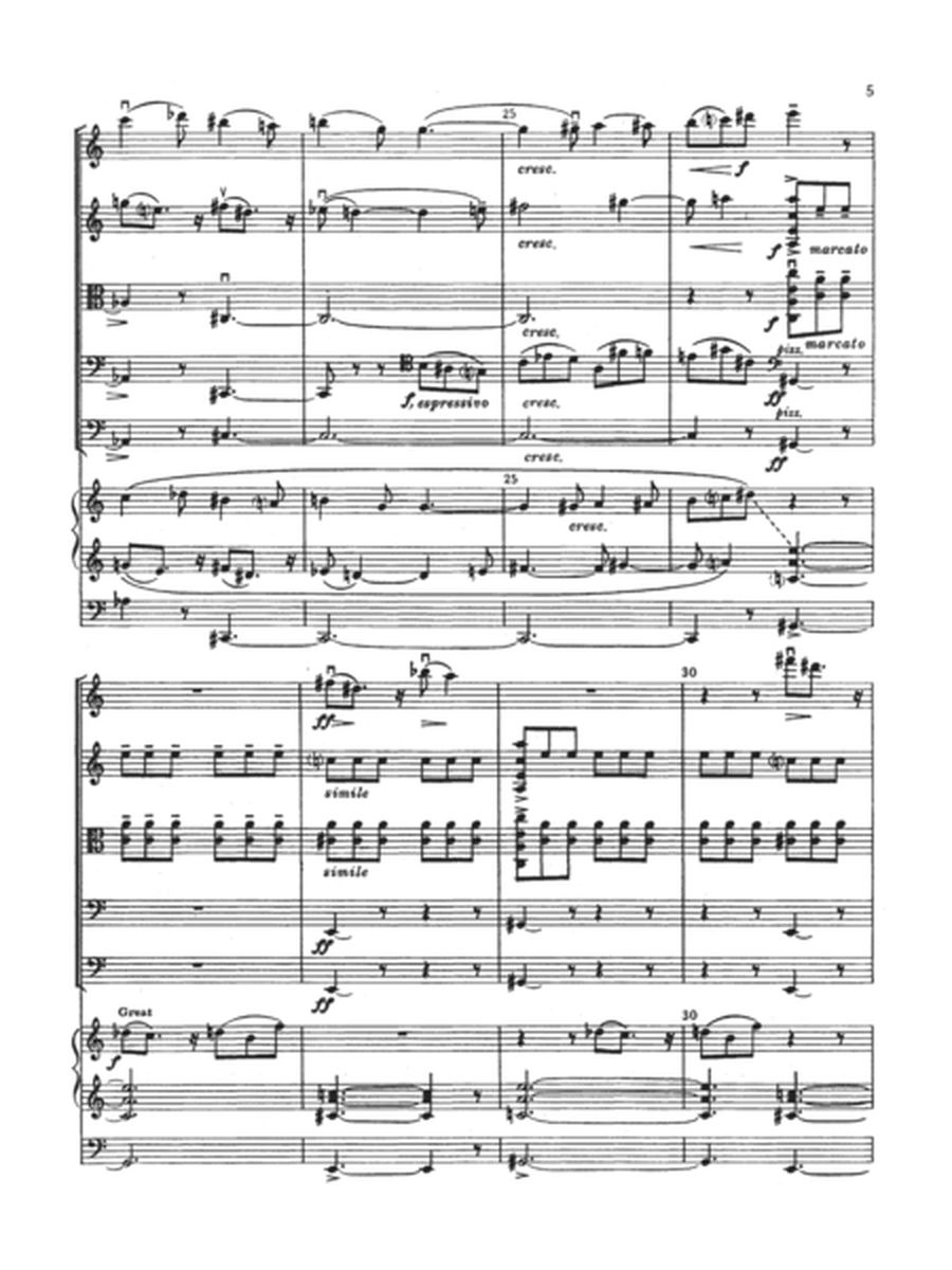 Sonata No. 2 for Organ and Strings (Score)