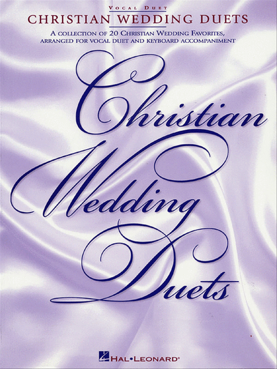 Christian Wedding Duets Piano scores gallery preview page 1