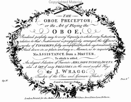 Methods & Treatises - Oboe - Volume 1 - Great Britain 1600-1860