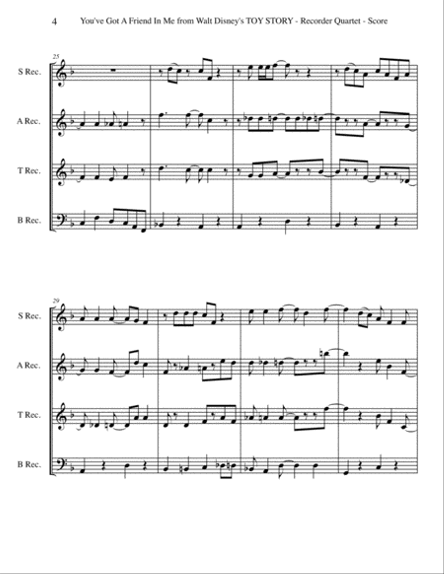 You've Got A Friend In Me Small Ensemble scores gallery preview page 4