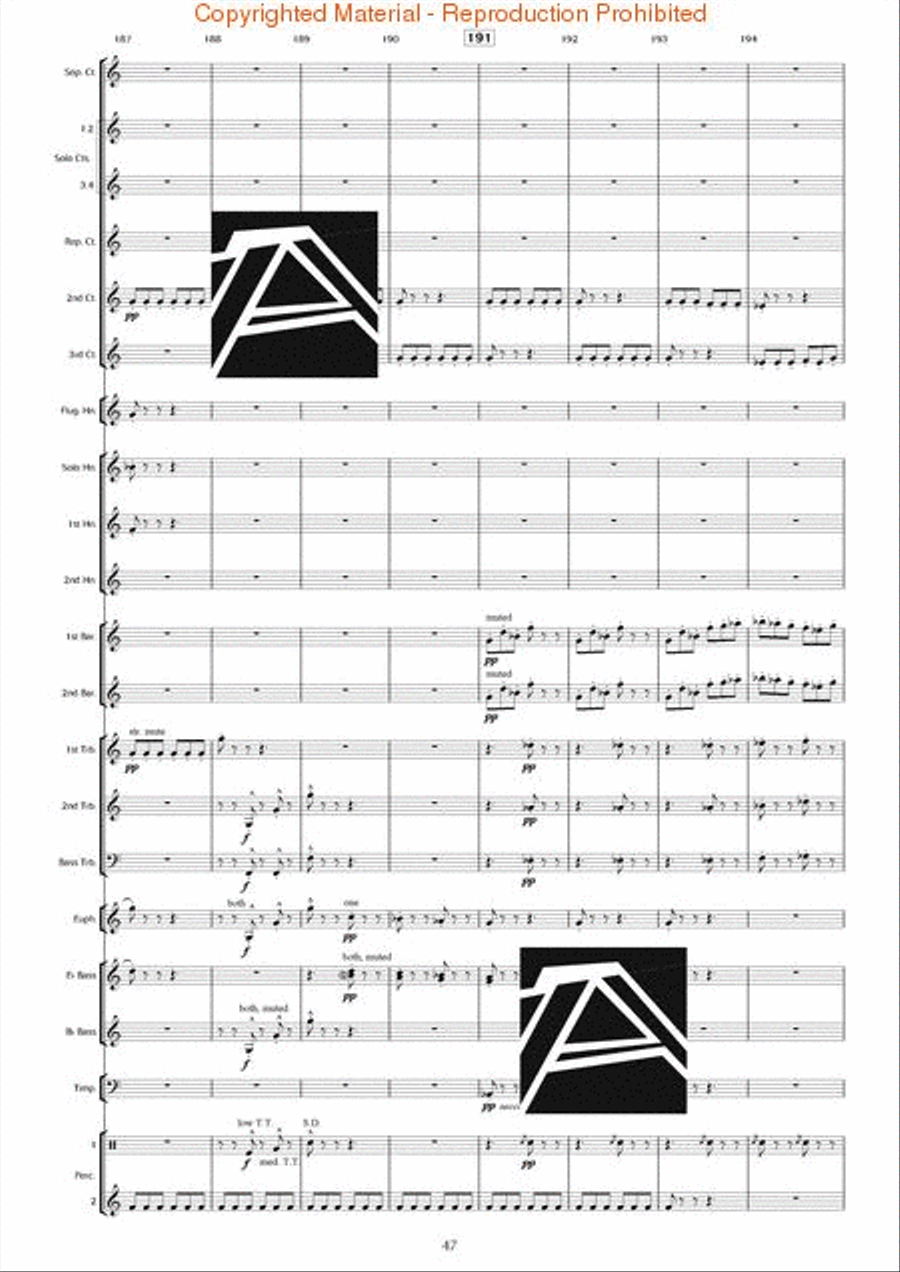 Surround Sound Brass Band scores gallery preview page 48