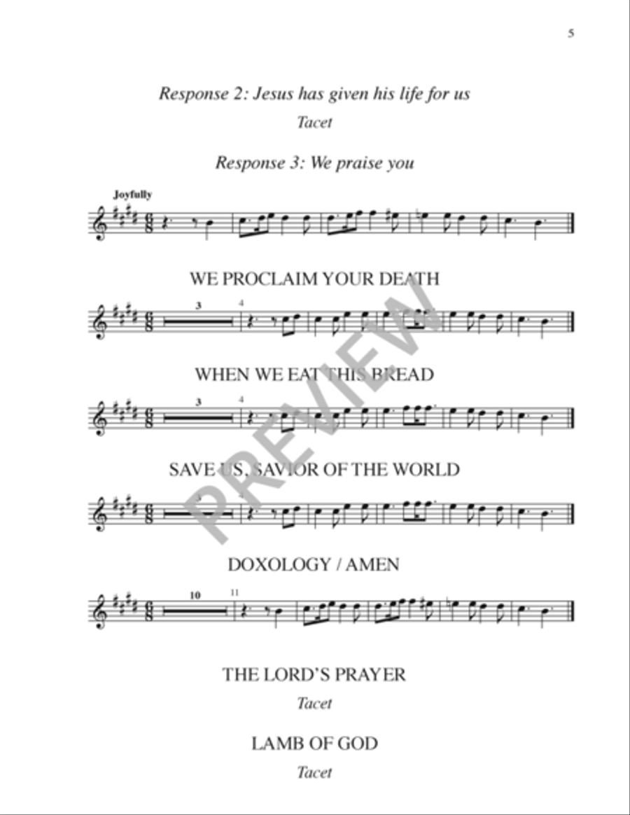 Ruah - Instrument edition Trumpet scores gallery preview page 32