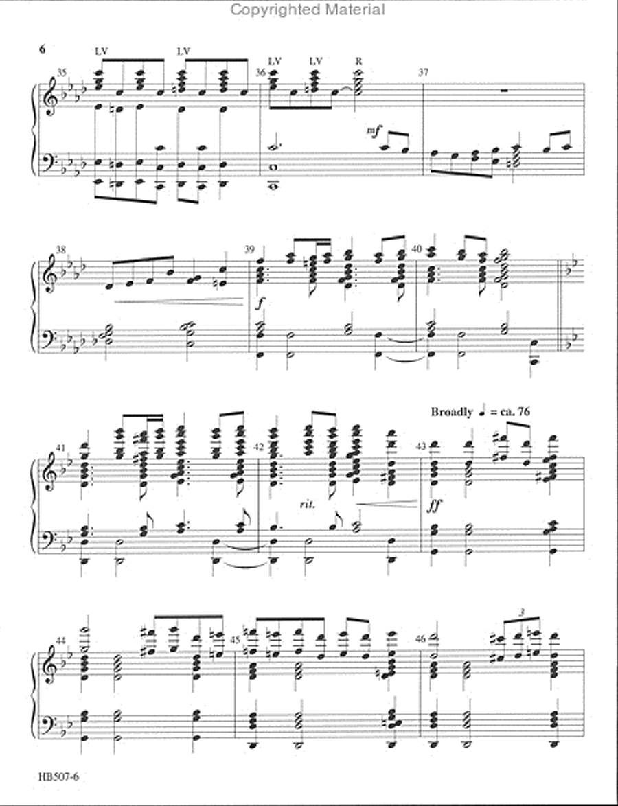 He Never Said a Mumbalin' Word - Larson 5-Octaves scores gallery preview page 5