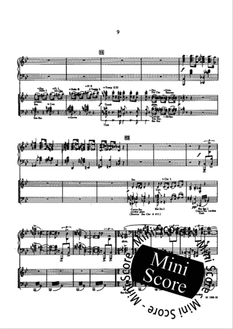 Parade Concerto Concert Band scores gallery preview page 12