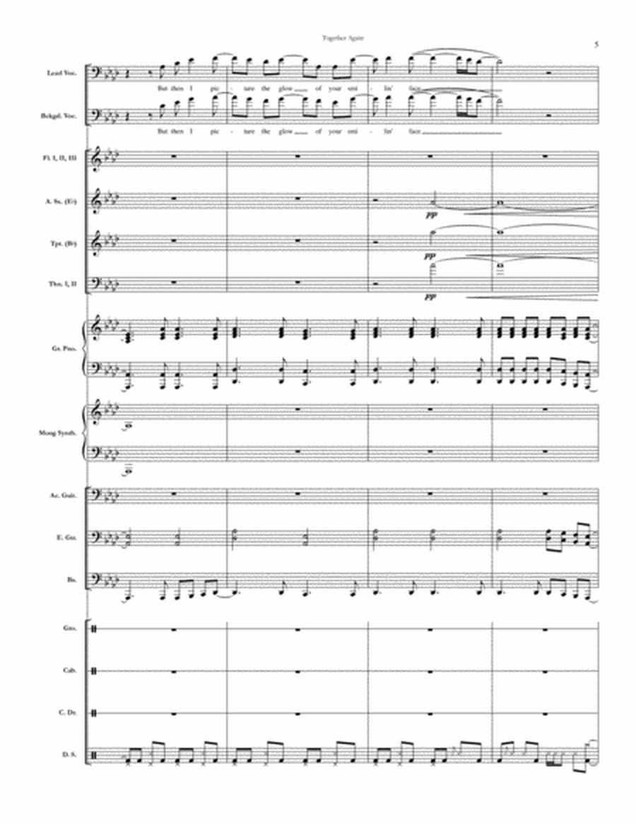 Together Again [Chicago] (complete score) image number null