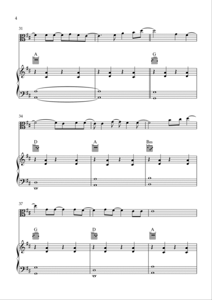 When I Get There Viola scores gallery preview page 4