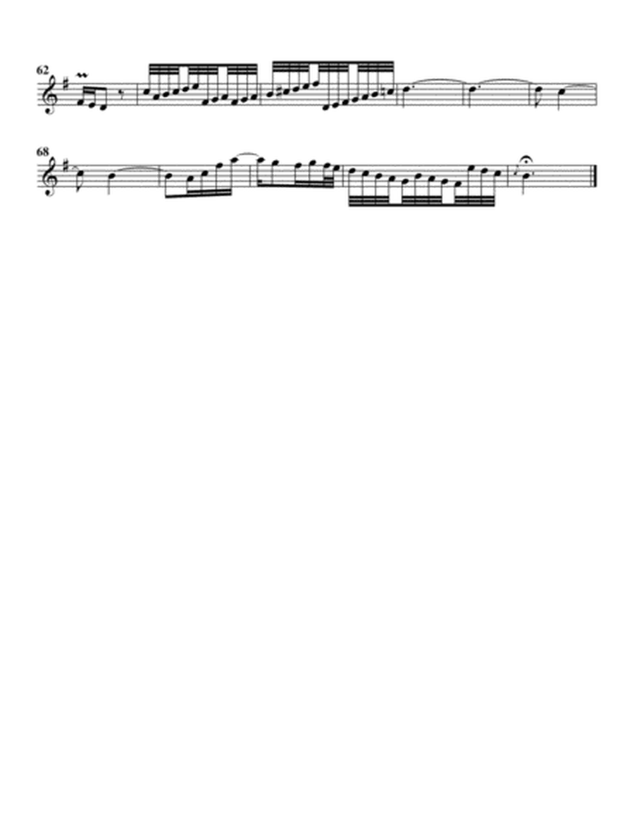 Fugue from Das wohltemperierte Klavier II, BWV 884/II (arrangement for 3 recorders)