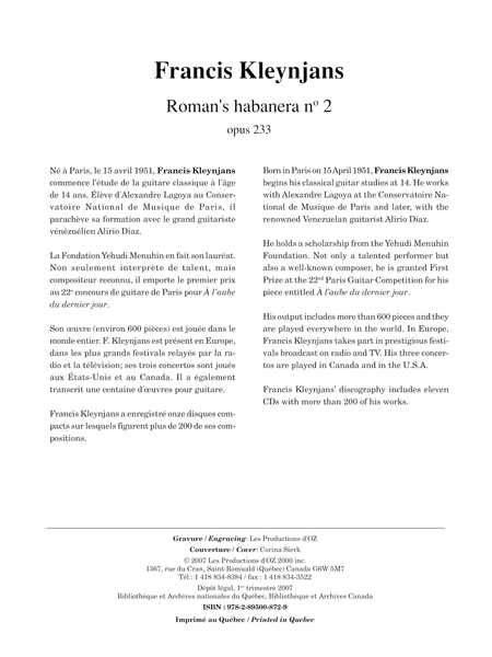 Roman's habanera no 2