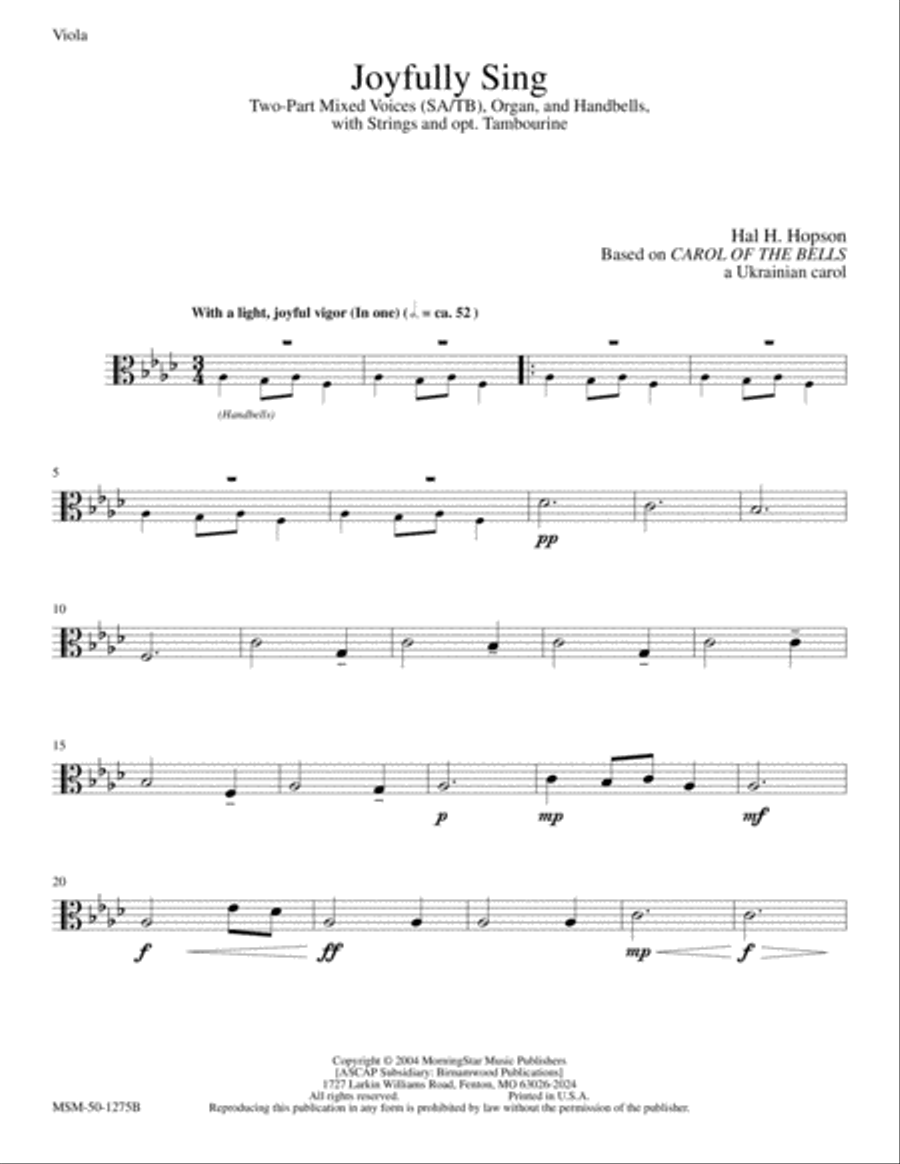 Joyfully Sing Choir scores gallery preview page 3
