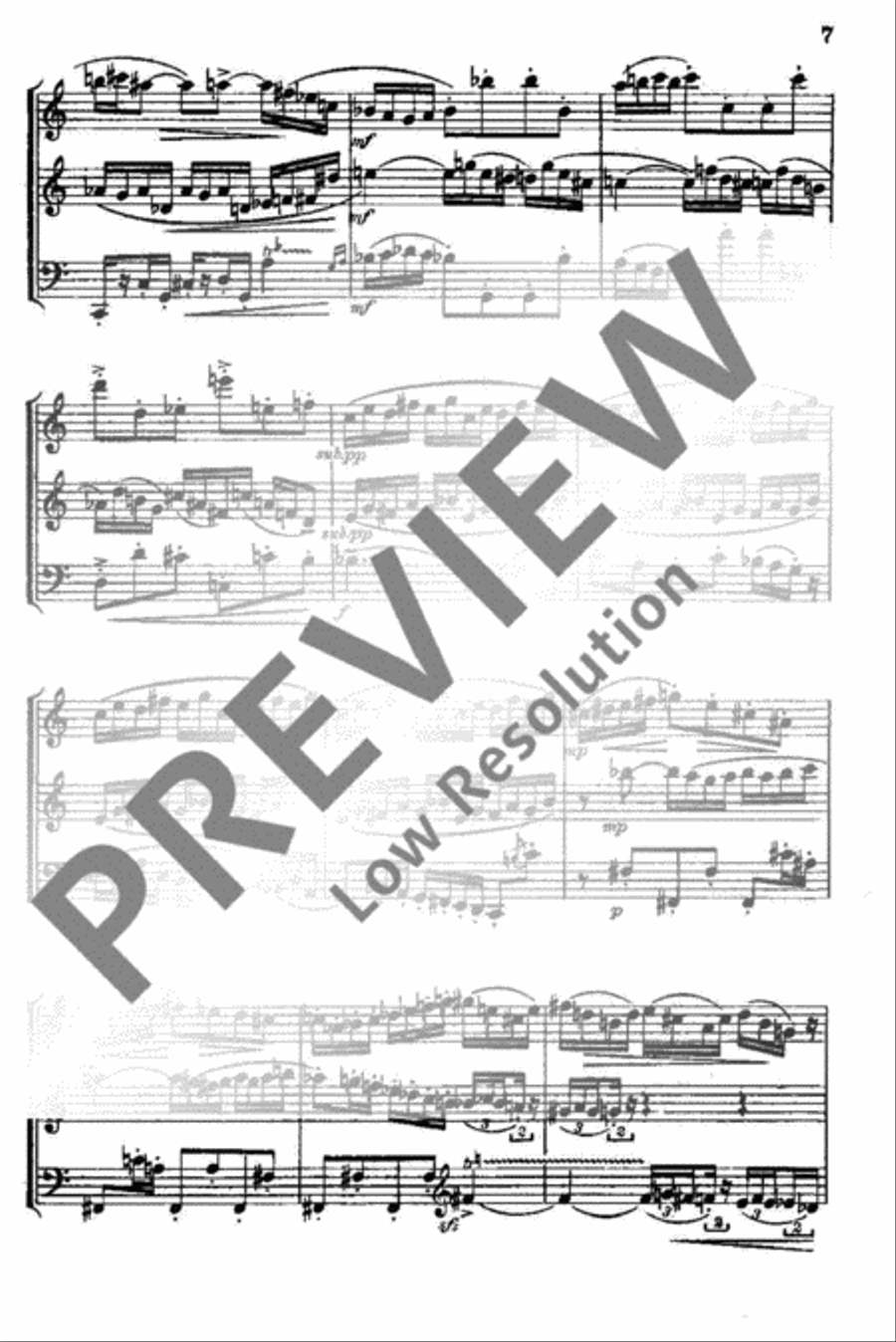 Divertissement Bassoon scores gallery preview page 8