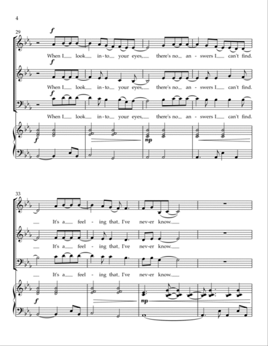 Some Things I'll Never Know 3-Part scores gallery preview page 4