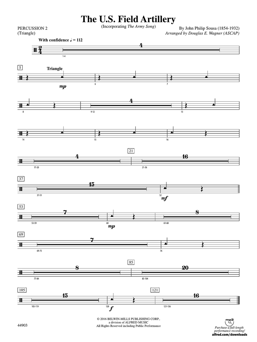 The U.S. Field Artillery: 2nd Percussion
