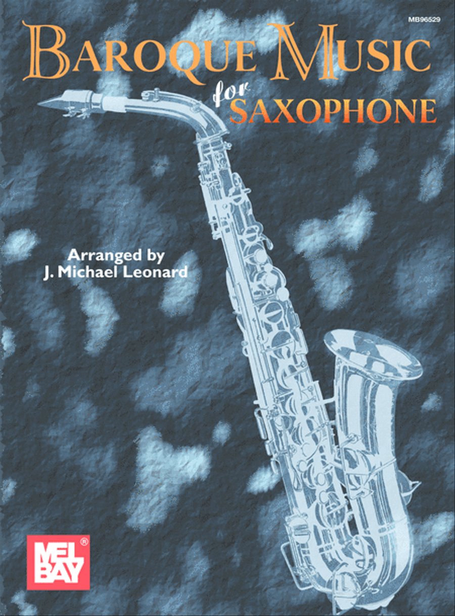 Baroque Music for Saxophone Saxophone scores gallery preview page 1