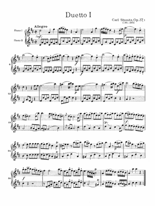 Stamitz: Three Duets, Op. 27