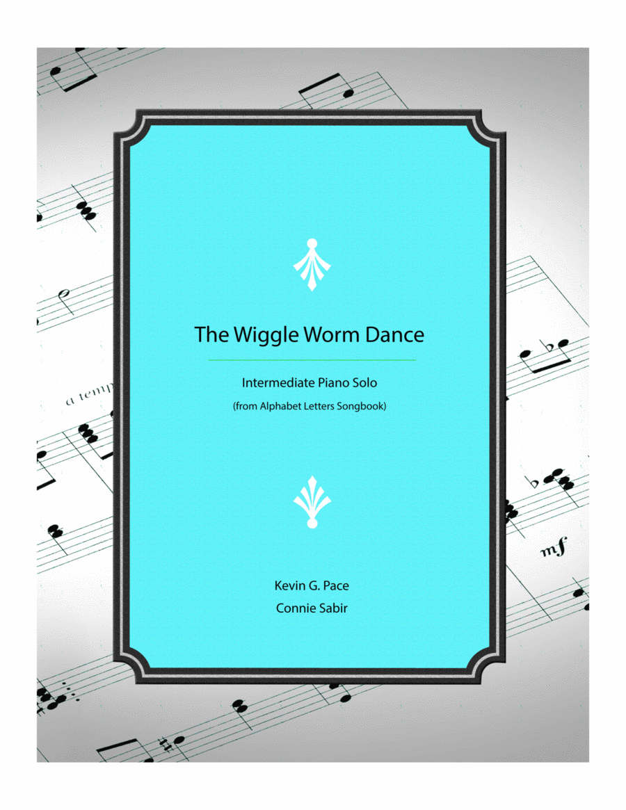 Wiggle Worm Dance - vocal solo with piano accompaniment or piano solo Voice Solo scores gallery preview page 1